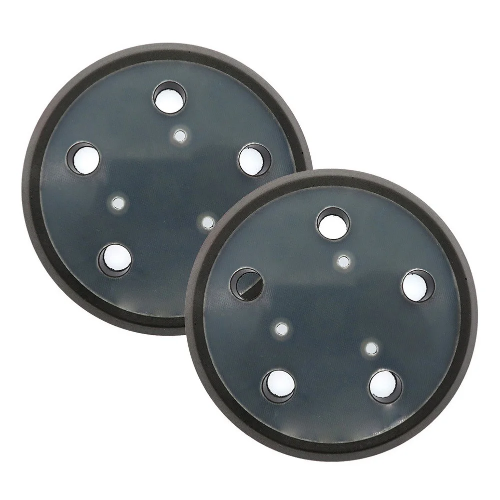 2pcs 5 Inch 5 Hole Sander Pad Hook&Loop For Porter Cable 333