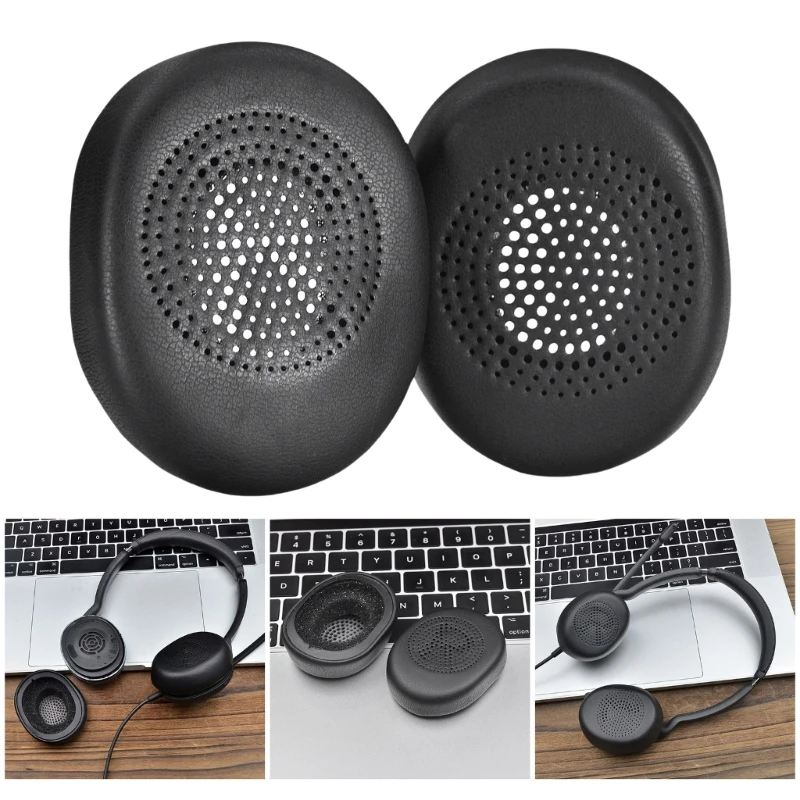 Мягкие амбушюры из пены с эффектом памяти совместимые Jabra Evolve2 30 SE MS UC подушечки