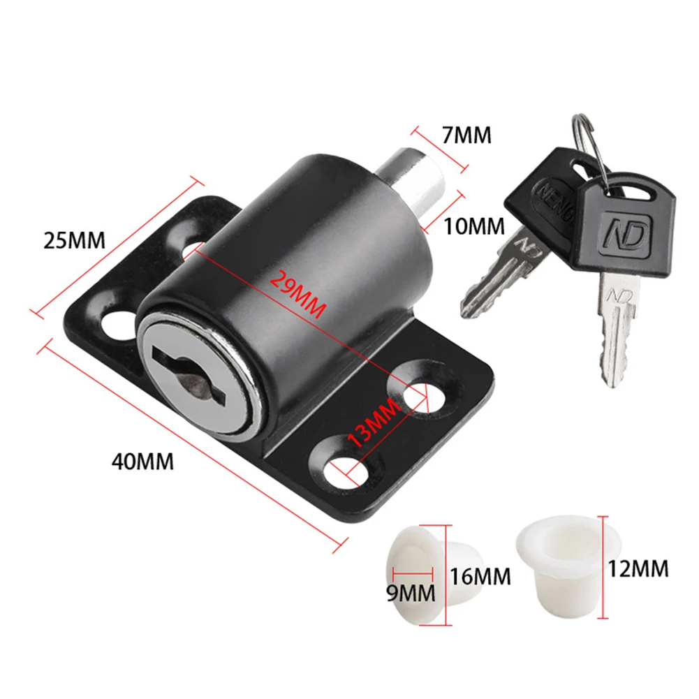 

Sliding Sash Door Lock Key Baby Child Safety Protection Antitheft Security Set Open Sliding Door Window Bolt Lock Retainer