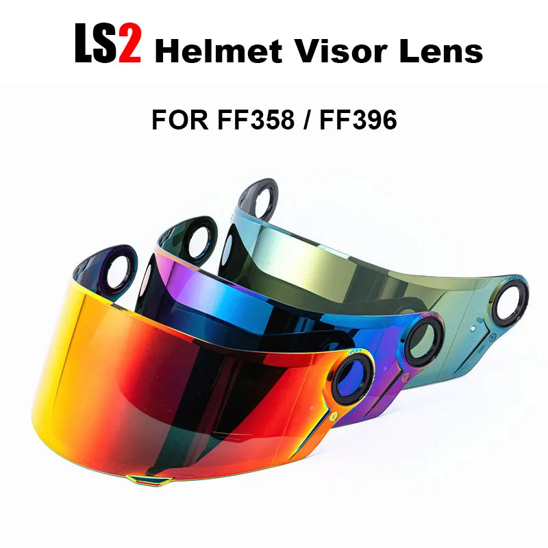 Casco LS2 Original Fit for FF358 FF396 Full Face Motercycle Helmet Visor Shield Lens Capacete LS2 Helmet Motorcycle Accessories