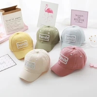 childrens peaked hats alphabet embroidery thin baseball cap sun protection cotton casual adjustable sun hat outdoor autumn cute