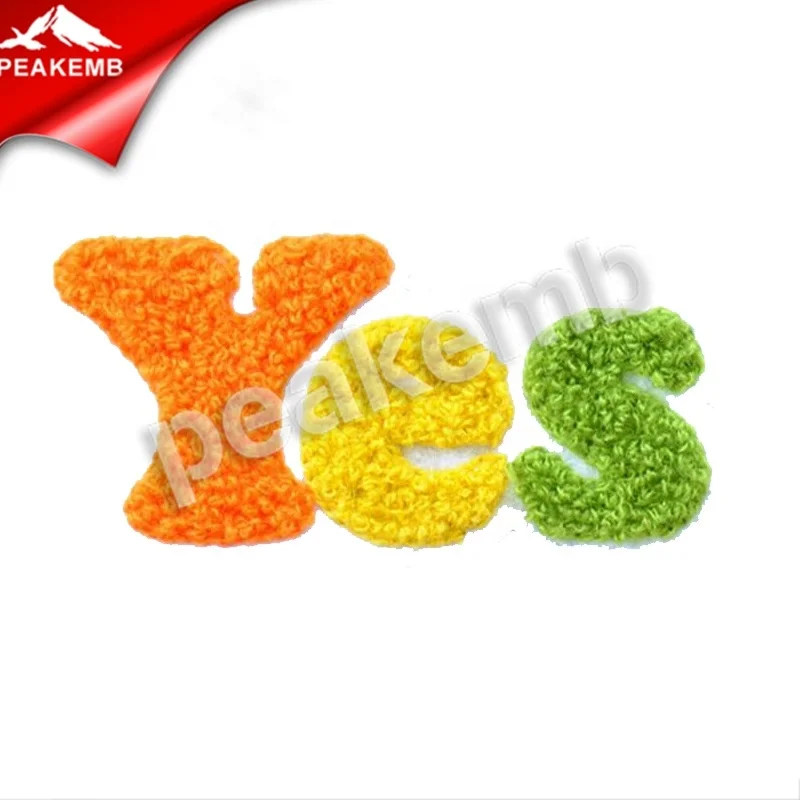 

Custom Iron on Embroidery/Chenille Patch Designs