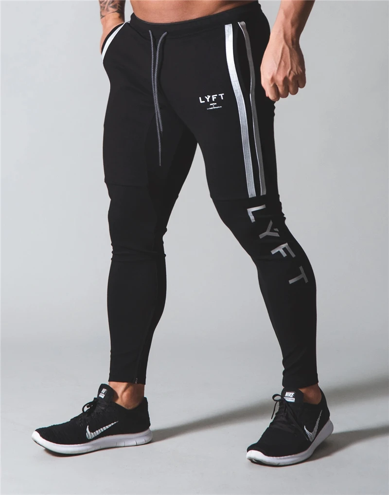New Skinny Sport Pants Men Autumn Quick Dry Gym Training Jogging Pants Joggers Slim Fit Sweatpants Cotton Running Bodybuilding
