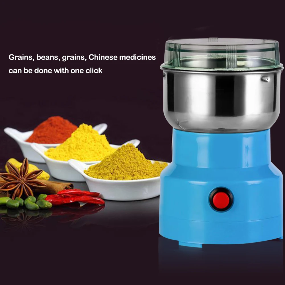 

Coffee Grinder Pepper Seasoning Spice Crusher Gadgets Kitchen Stainless Steel for Household Kitchen Helping Decor