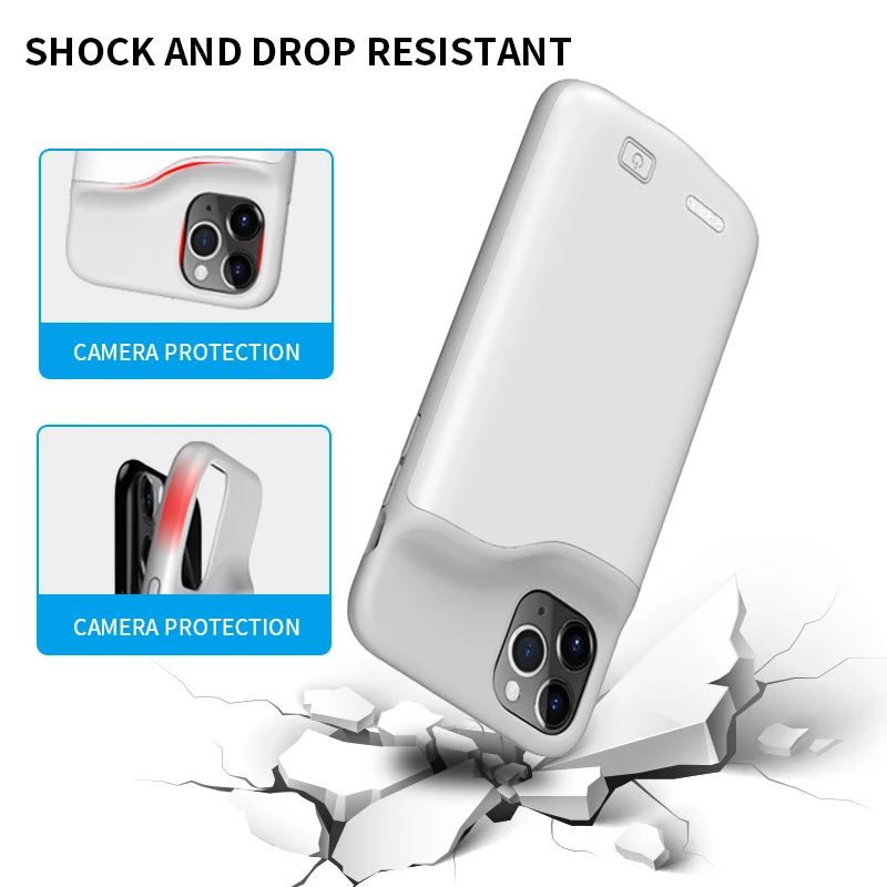 

Battery Charger Case For iPhone 11 12 Pro Max External battery For iPhone 6 6S 7 8 Plus X XS Max XR SE 2020 Portable power bank