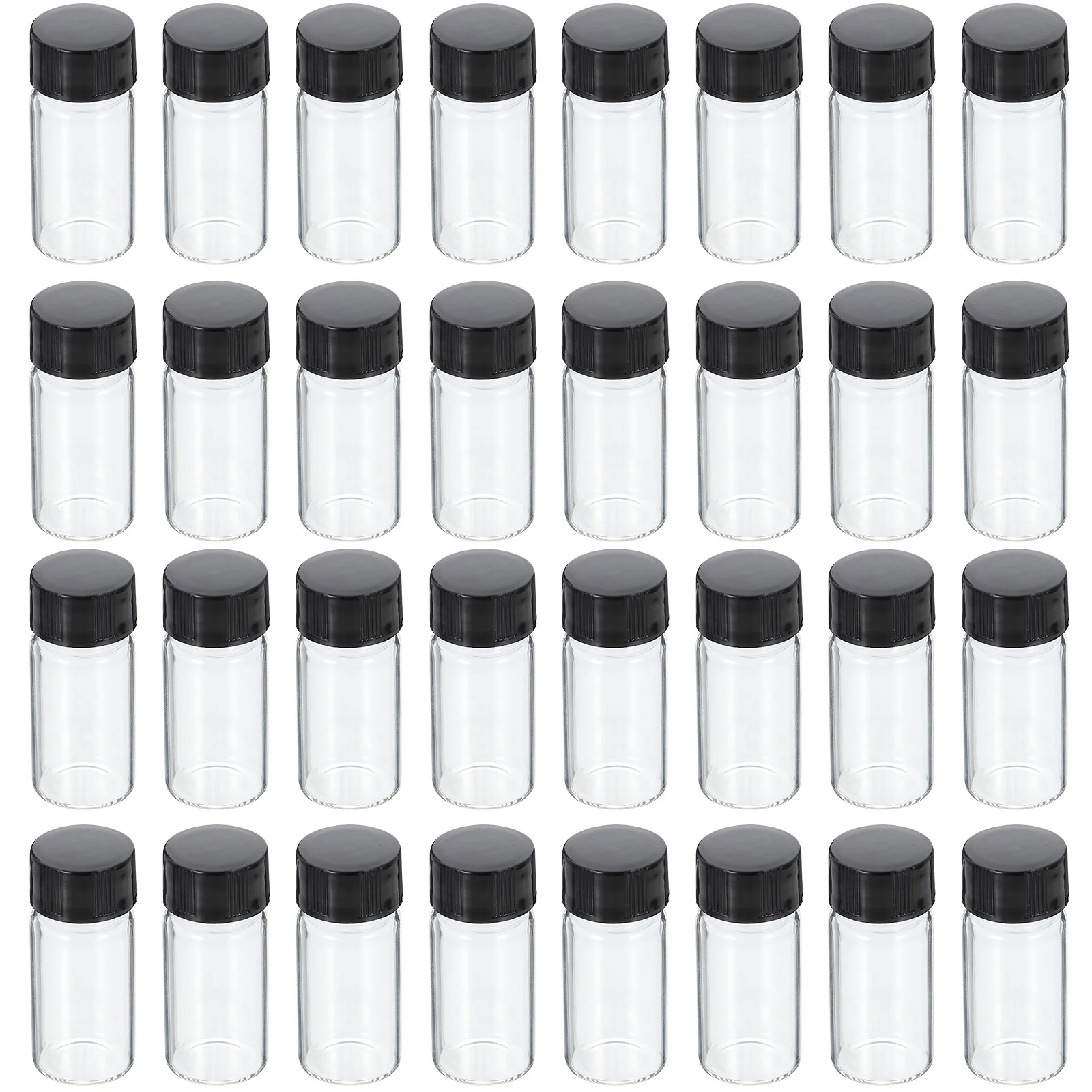 

100pcs Glass Sample Bottles Essential Oil Bottle Small Glass Bottles Travelling Sub Bottles