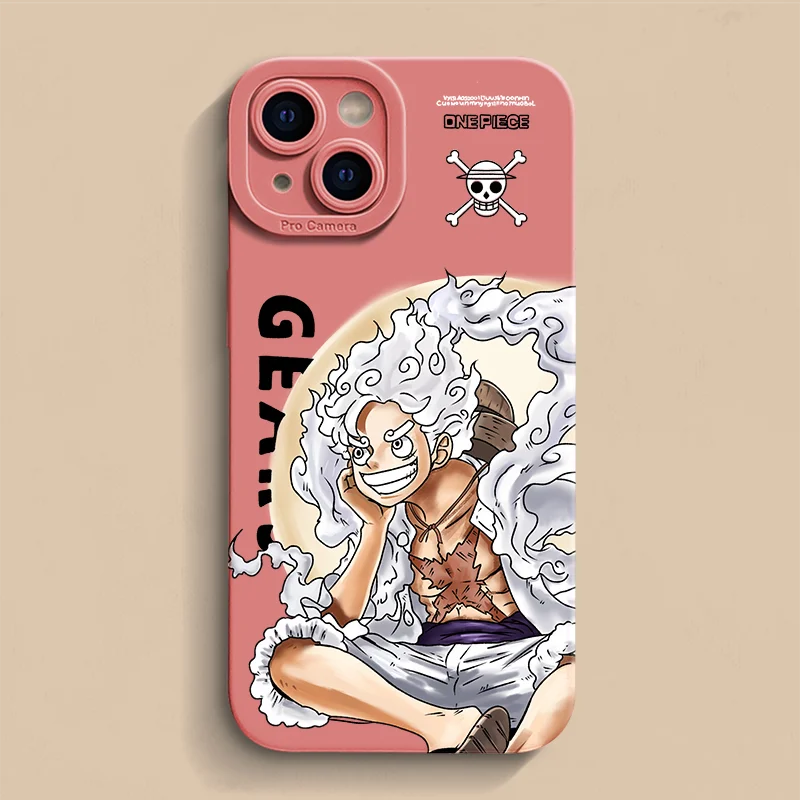 Чехол с аниме O-One Piece Luffy Hat для Samsung Galaxy S24 S23 S22 S21 S20 FE S10 PIus A54 A34 A24 A14 Note 20 Ultra 10 Pro