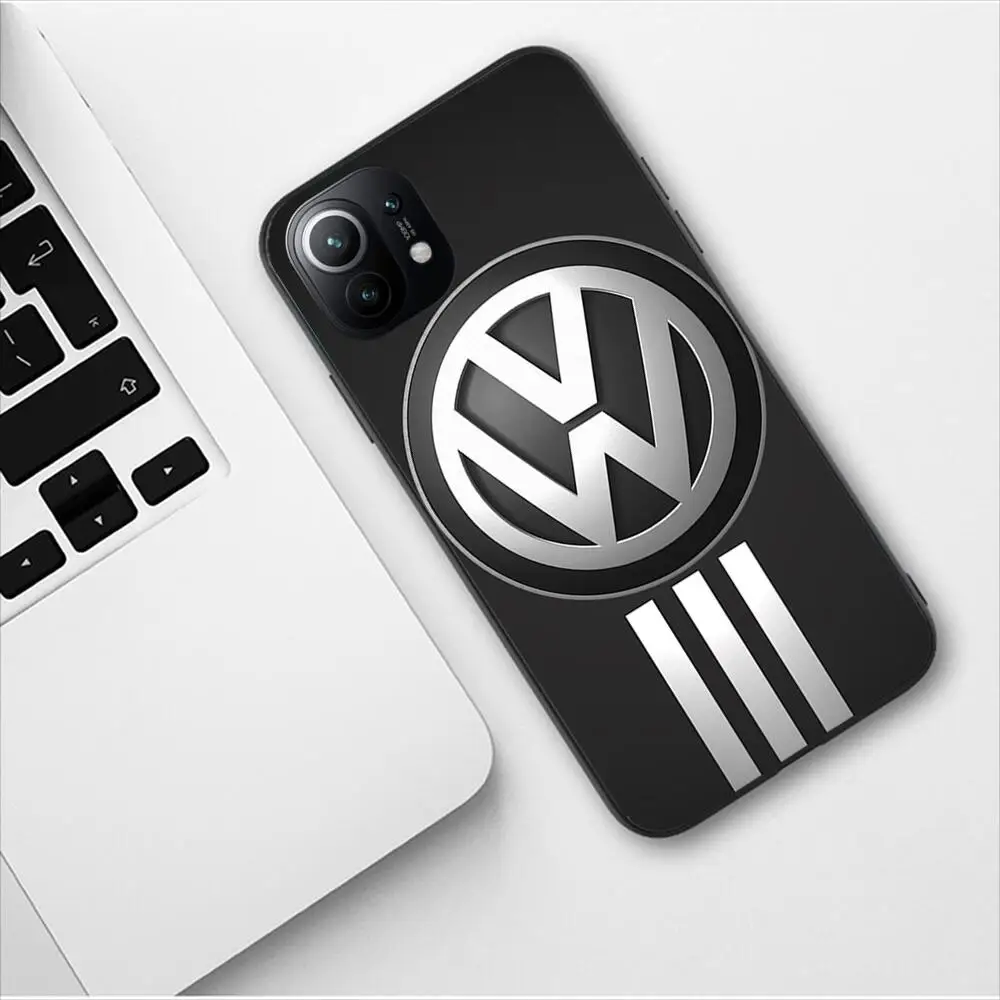 Volkswagen Phone Case for Xiaomi 13 12 11T 9 11 10C 9T 8 9SE 11i Lite Ultra Note10 Poco F3 M4 M3 Pro Soft Silicone Phone Covers