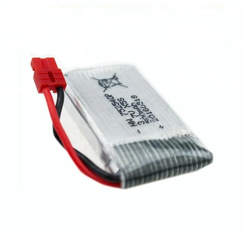 

3.7V 500mAh 752540 rc lithium polymer battery for X5C hw752540p reserve battery
