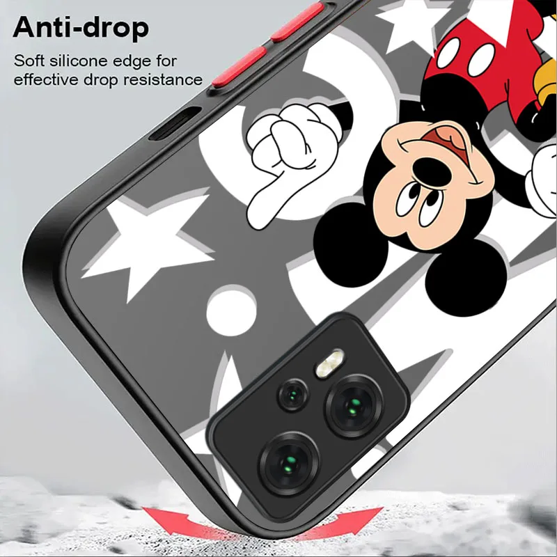 Disney Minnie Mickey Mouse Case For Xiaomi POCO M6 Pro 4G C65 X6X3 NFC X4 GT X5 F3 F4 F5 F6 13T 12T 11T 10T 13 12 11 Lite 5G NE