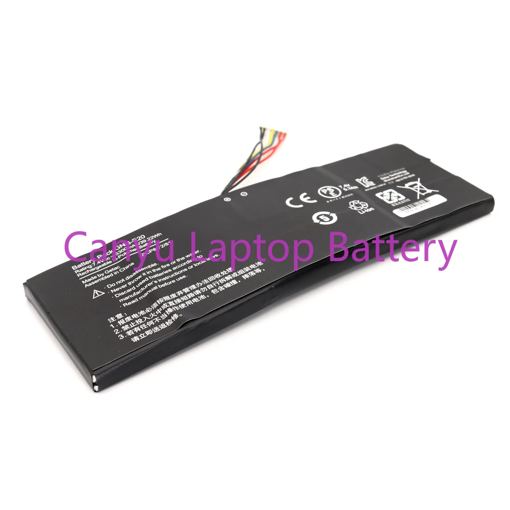 Аккумулятор для ноутбука, 7,4 В, 5300 мАч, 72/81 Вт-ч, для GIGABYTE Ultrabook U21MD 2ICP8/, литий-полимерный аккумулятор