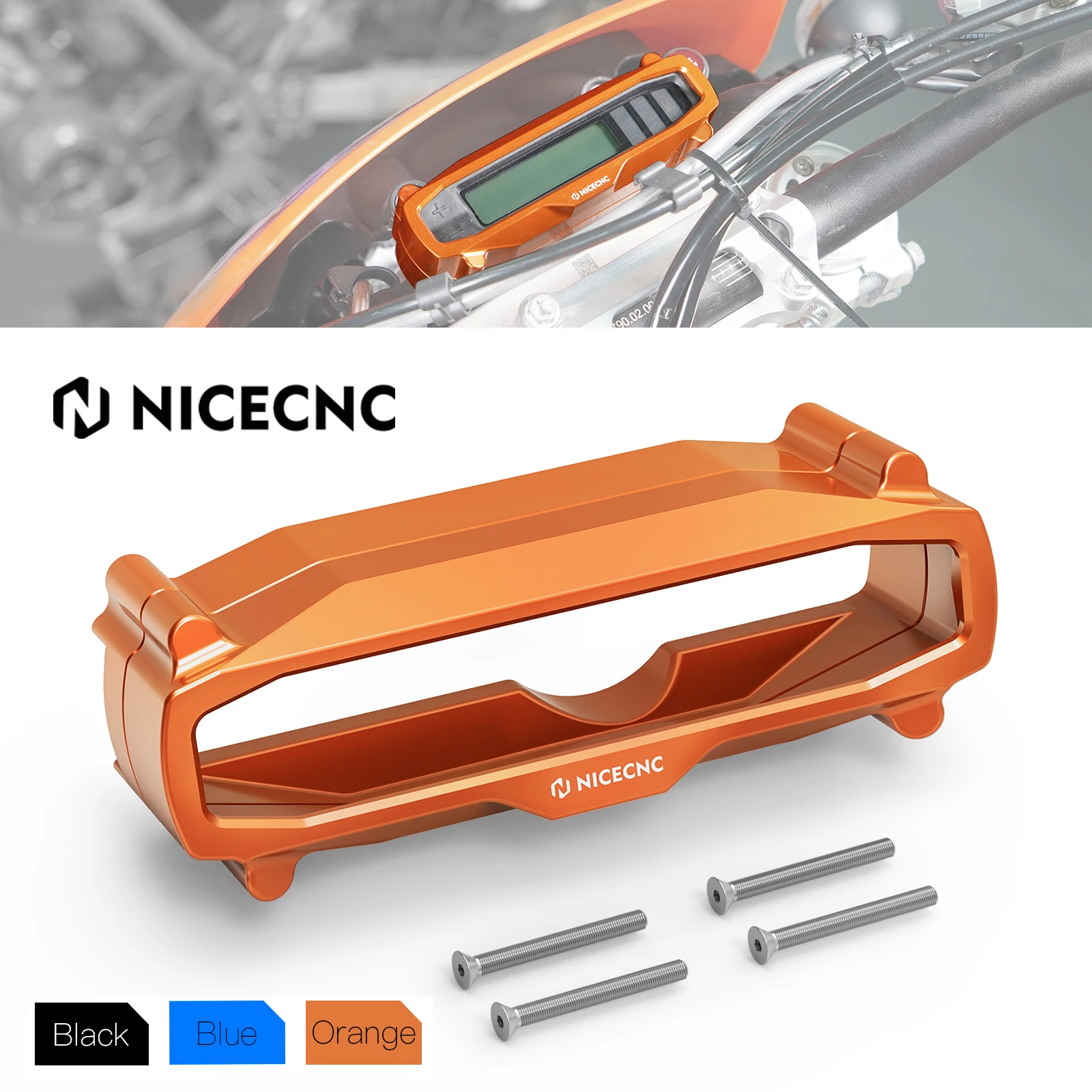 Для KTM EXC 300 2024 NICECNC Защитная крышка для одометра спидометра 150 200 250 350 450 EXCF XCW XCF-W 500