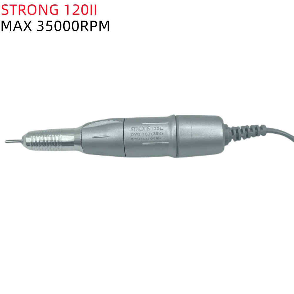 

STRONG 102 120II 35000RPM 65W handle For Strong 210 90 204 207B LAAOVE Control Box Electric Manicure machine nail drill