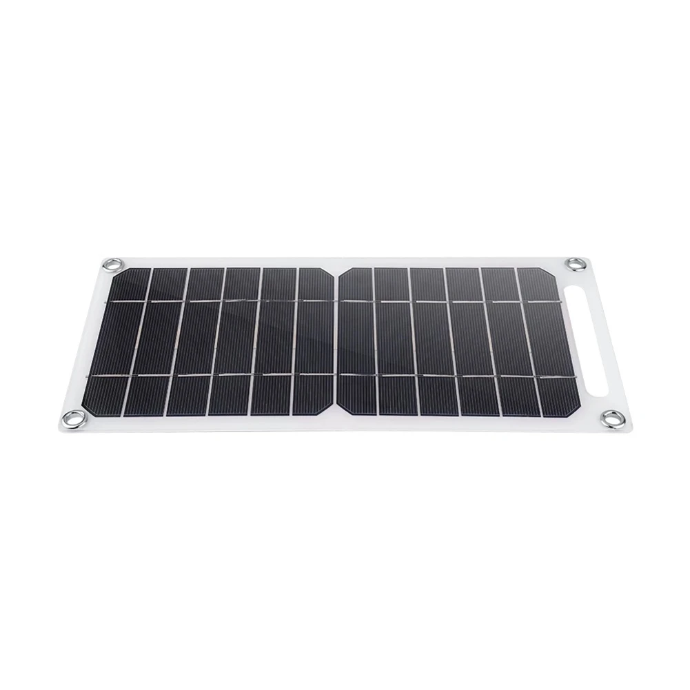 

6W 5V Solar Panel Outdoor Portable Monocrystalline Silicon Solar Phone Charger USB Backpack Solar Charging Panel