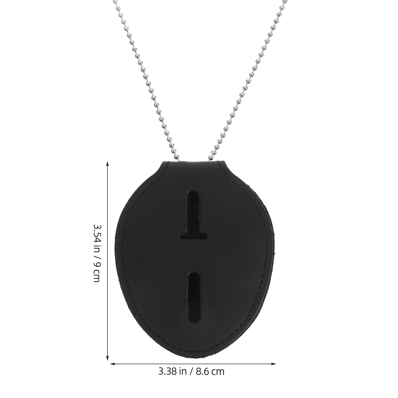 Защитный держатель для полицейского бейджа портативный защитный металлический