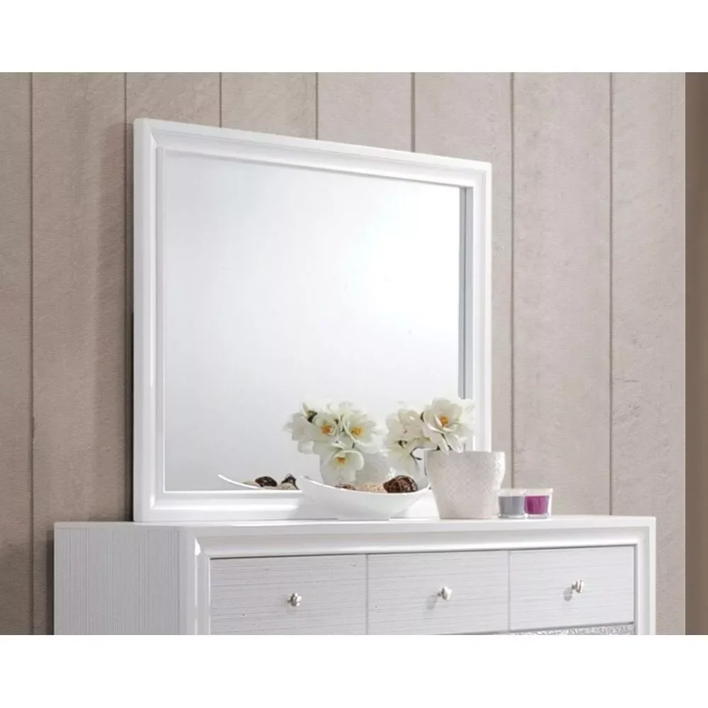 

Зеркало белого цвета для домашнего декора, Минималистичная и современная мебель для дома, мебель для спальни, шкафы, зеркала, декоративные з...