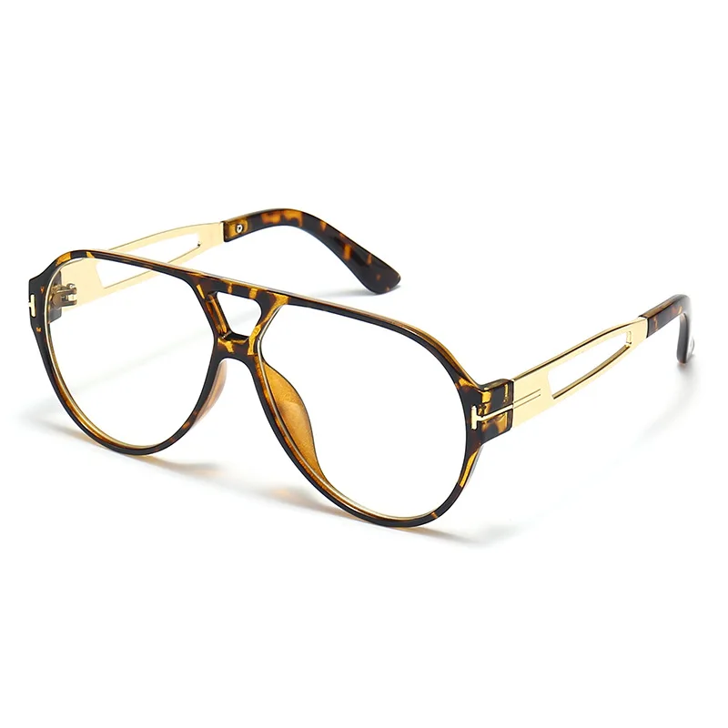 Очки для чтения овальной формы с двойной перемычкой мужчин и женщин