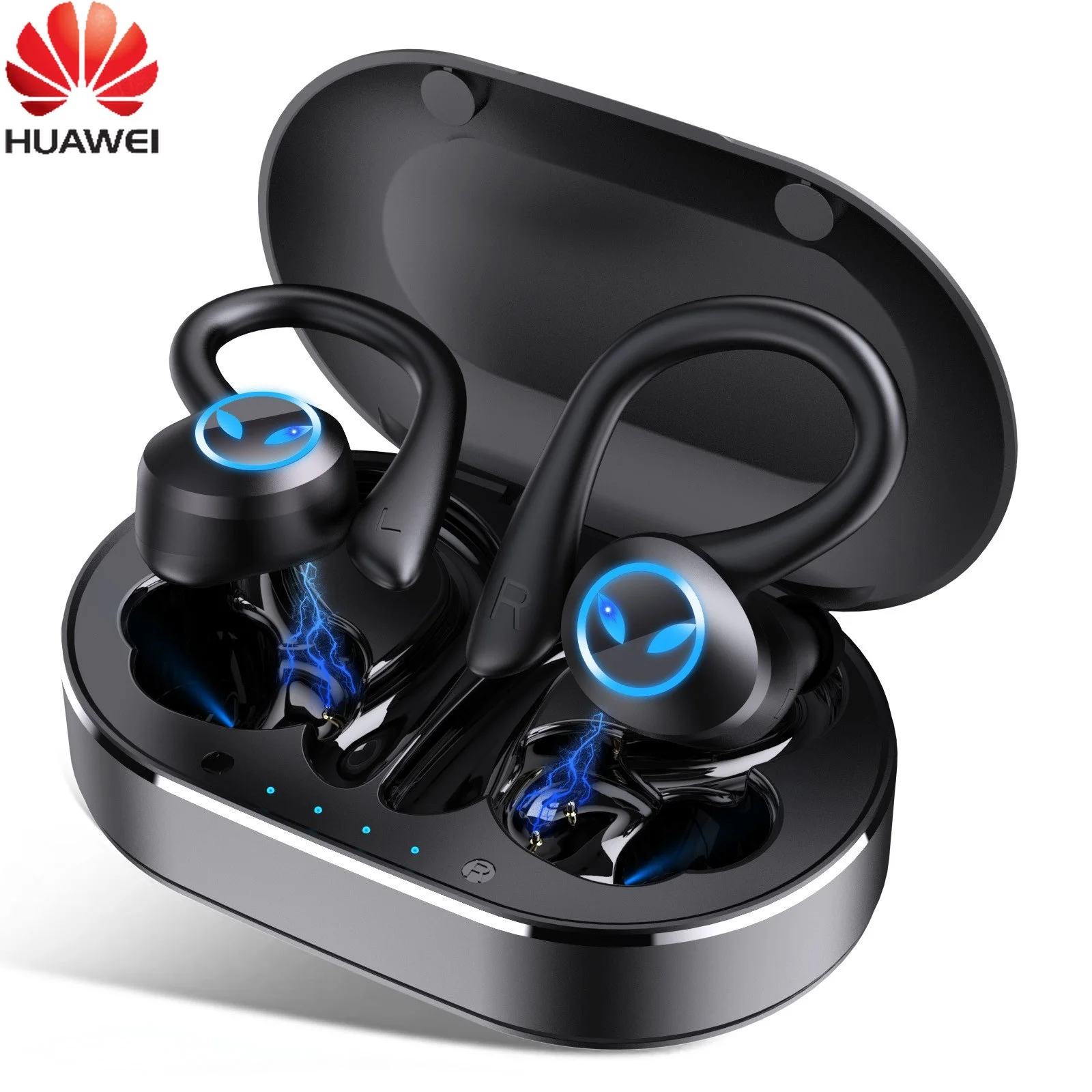 

Huawei Bluetooth 5.1 TWS Wireless Earphones Waterproof Earbuds Stereo 9D Bass Headsets Touch Control Earphones With Microphone