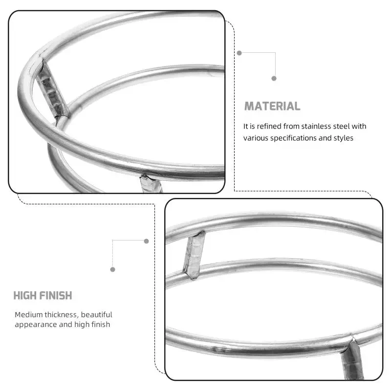 Кольцо-вок Подставка для плиты Горшок Газовая круглая решетка Проволока