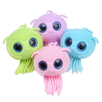 squeezable jellyfish sensory fidget vent ball pop stretchy toy stress relief figure for autism men women anxiety dropshipping
