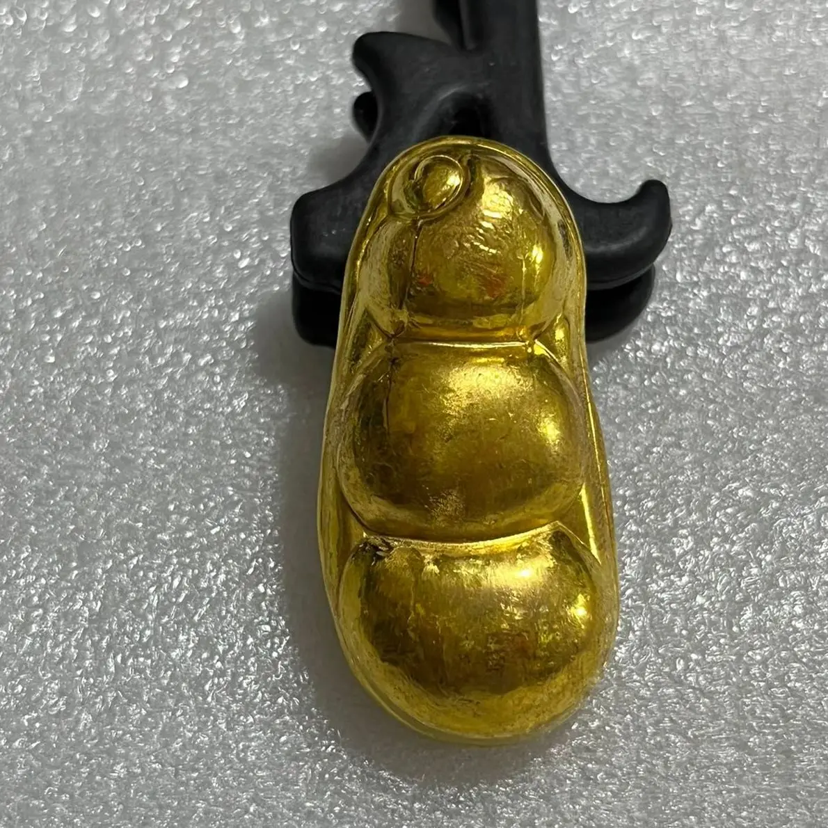 

Free Delivery Chinese Antique Collection Gold Bullion Ingot Metal Handicraft Family Decoration#11