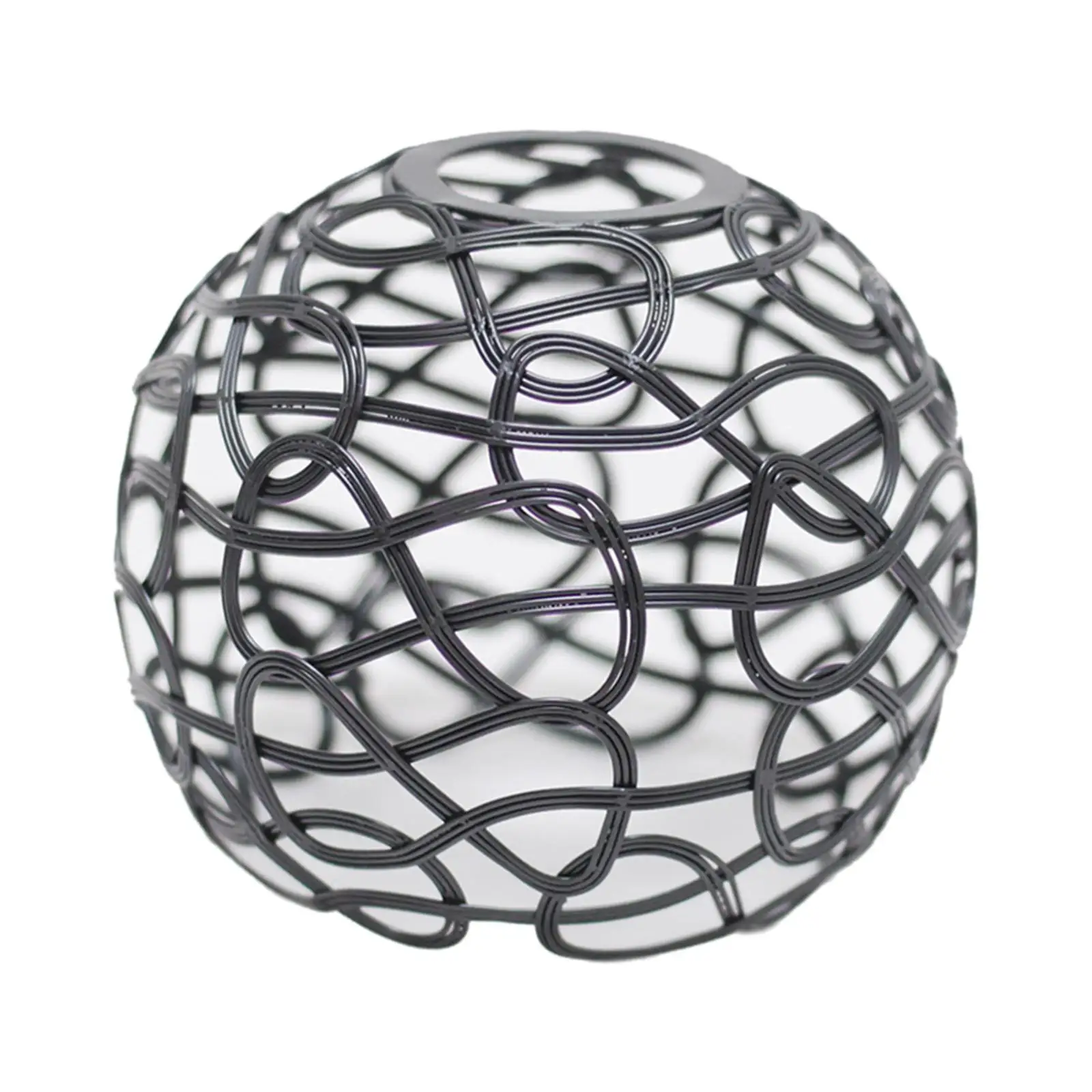 

Iron Wire Lampshade, Hollow Hanging Light Fixture Lamp Holder Lantern Shade Wire