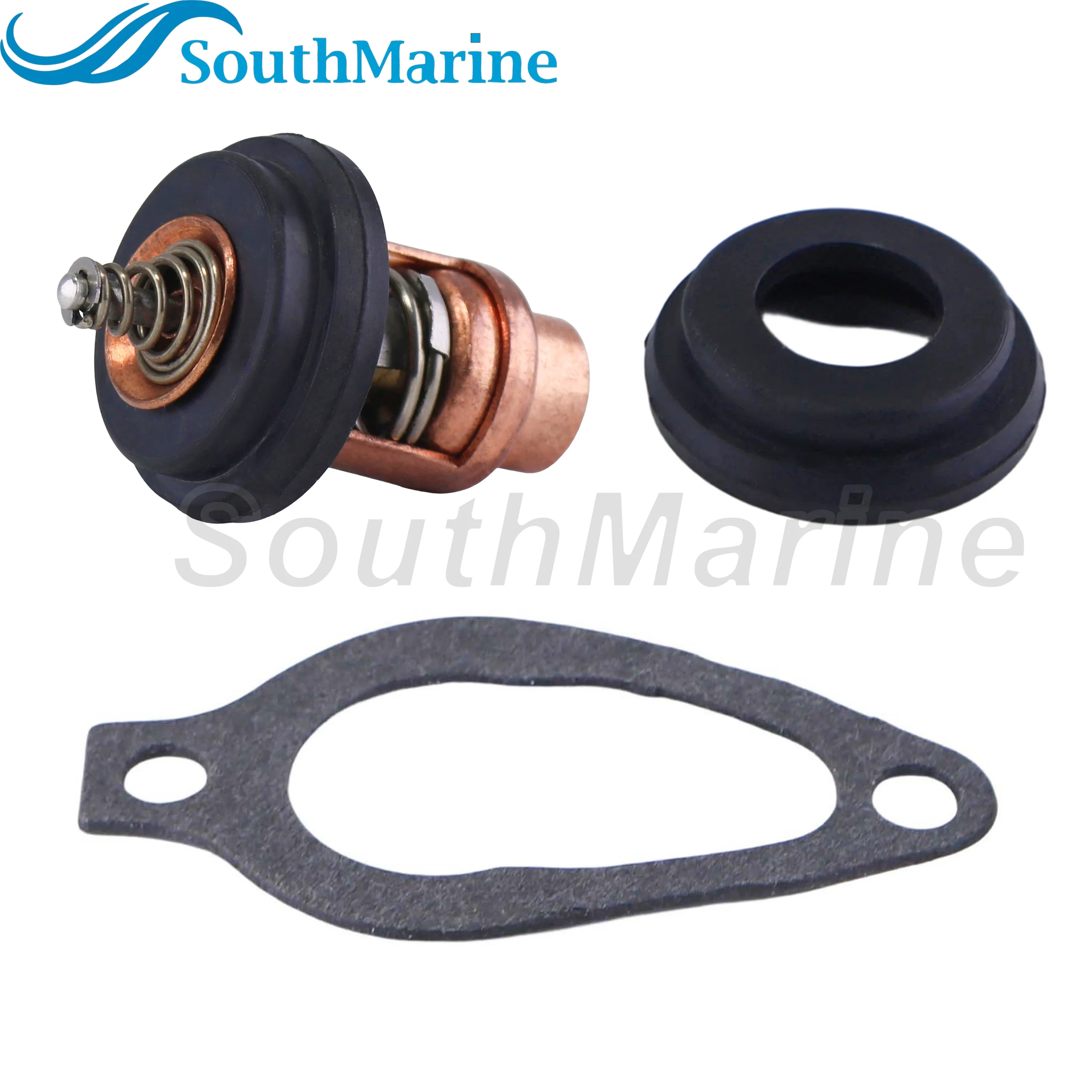 Фото Термостат для лодочного двигателя Mercury Marine 2, 2.5, 3.5, 4, 5, 6, 25, 30 л.с., номера 804540, 8M0228409, 18-3638, 3H6010300M, для Nissan Toha №5