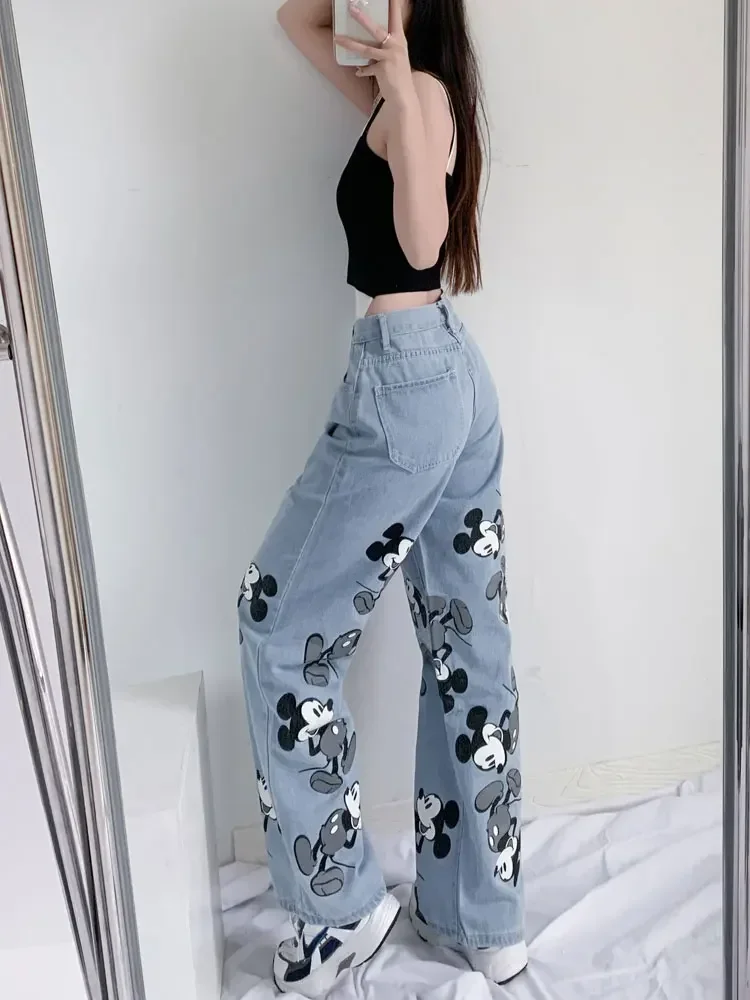 MINISO Мультфильм Джинсы