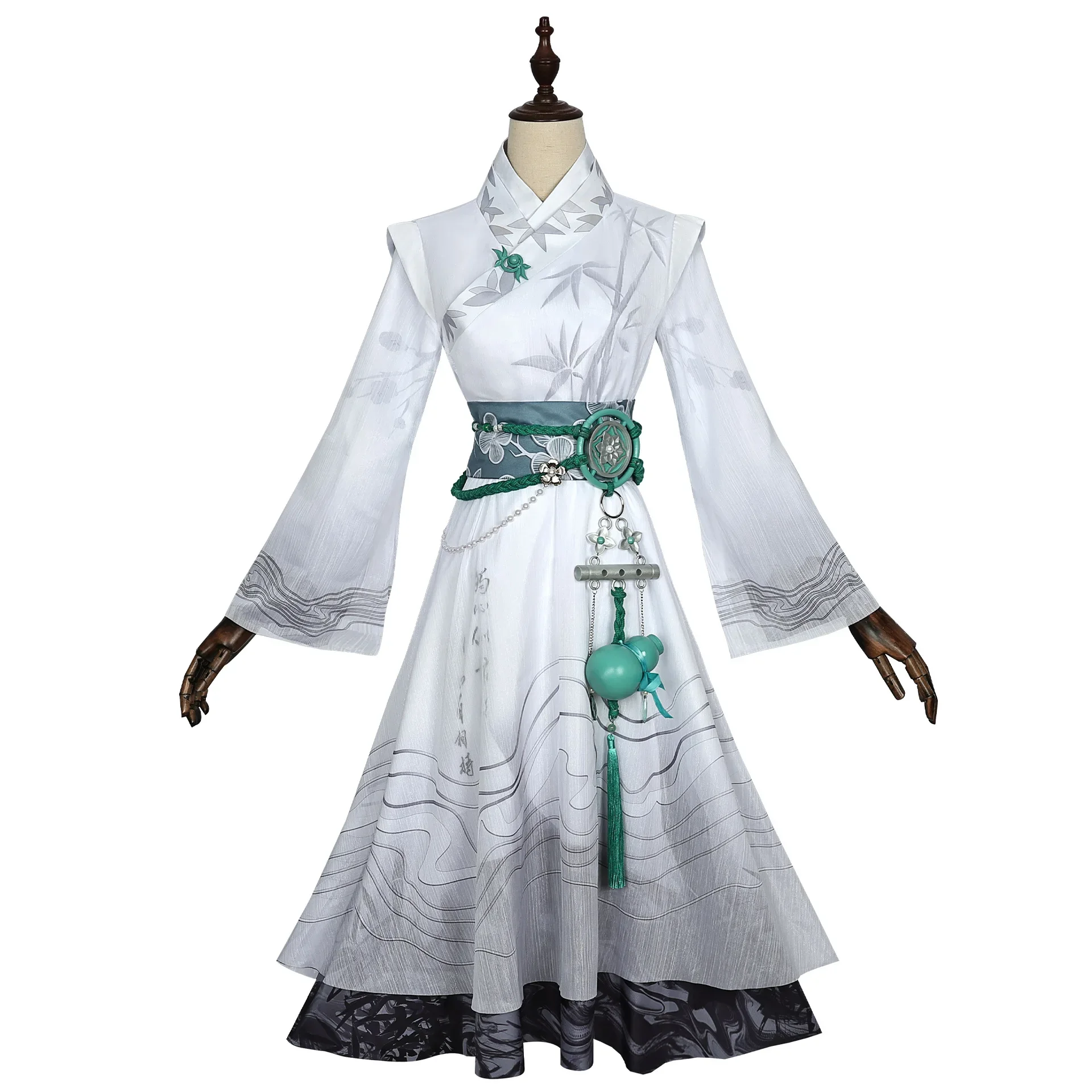Игра Identity V Косплей Ци Шии Костюм Модная униформа в китайском стиле Юбки Парик