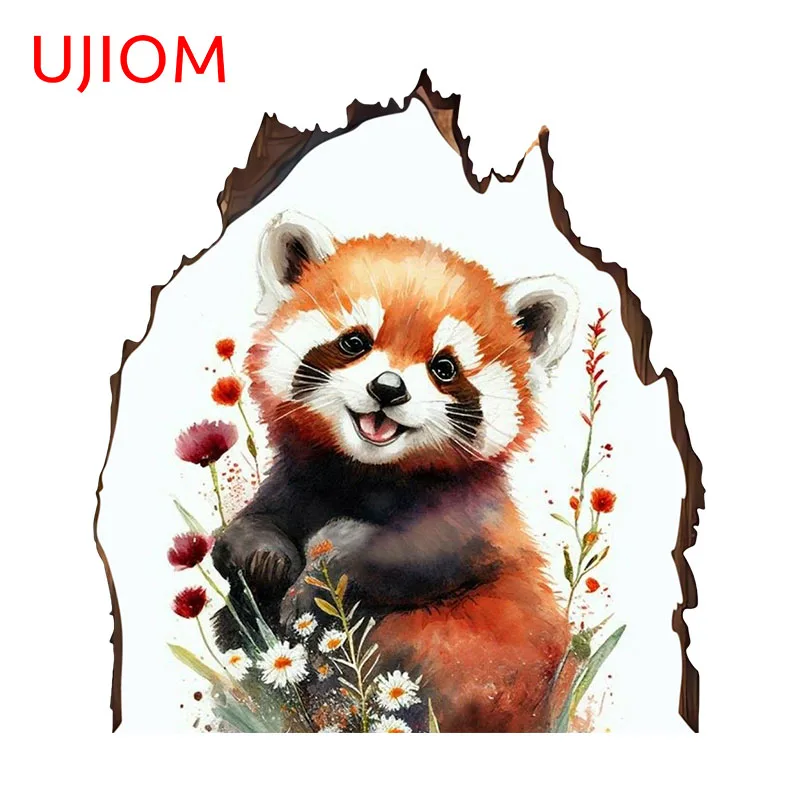 Наклейки на стену в виде панды 13 х12 см