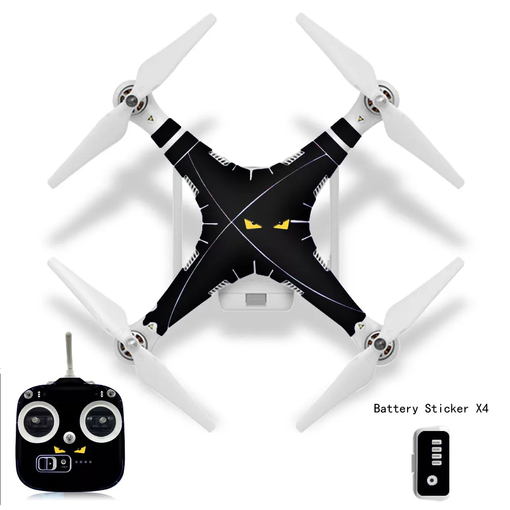 Для DJI Phantom 3S 3se Водонепроницаемая защитная наклейка из углеродного волокна для