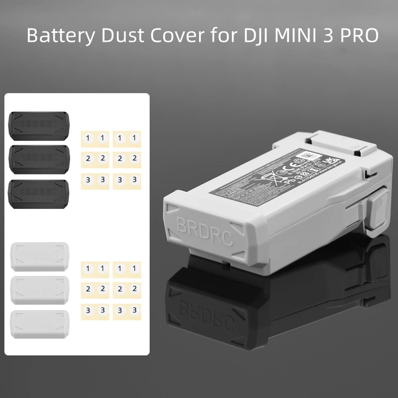 

Mini 3 Battery Cap Drone Intelligent Flight Battery Charging Port Plugs Cover Protector for DJI Mini 3 Pro Accessories