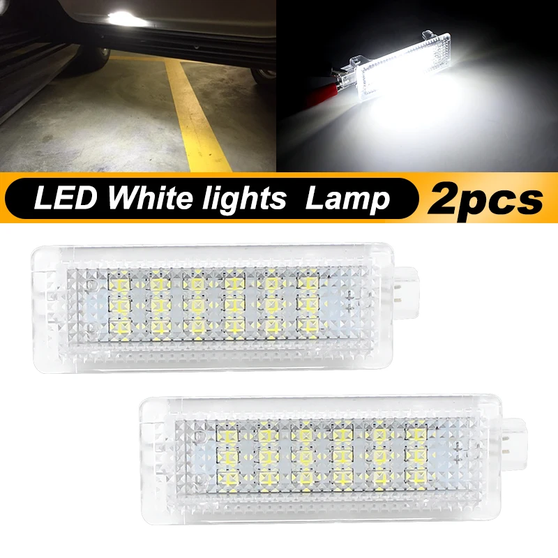 

2 шт. автомобильный светодиодный светильник для ног, двери, внутренний багаж для BMW E93 F07 F10 F11 X3/F25 E70/E71 OEM # : 63316972605