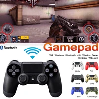 wireless game controller for ps4 bluetooth vibration gamepad with light for playstation 4 game console pad joystick