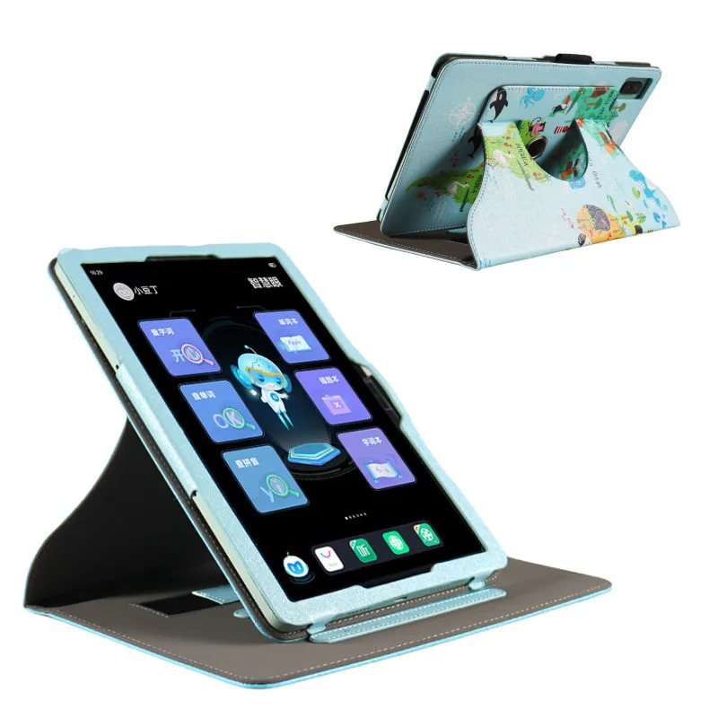 

360 Degree Rotating Cover For TCL TAB 10L Case 8491X 10.1" Tablet PC Magnetic Funda with Hand Strap