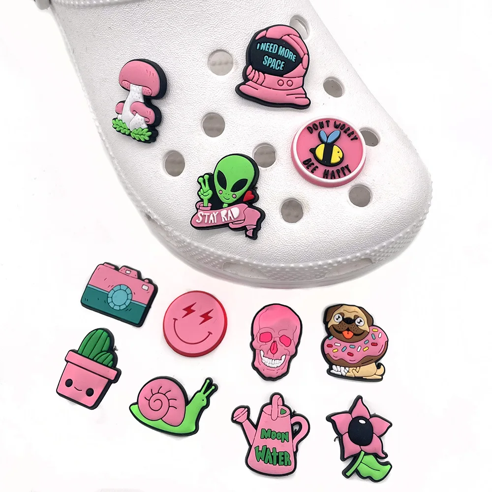 

12 Pcs Cute Clogs Charms Designer Shoe Charms For Clogs FG1003
