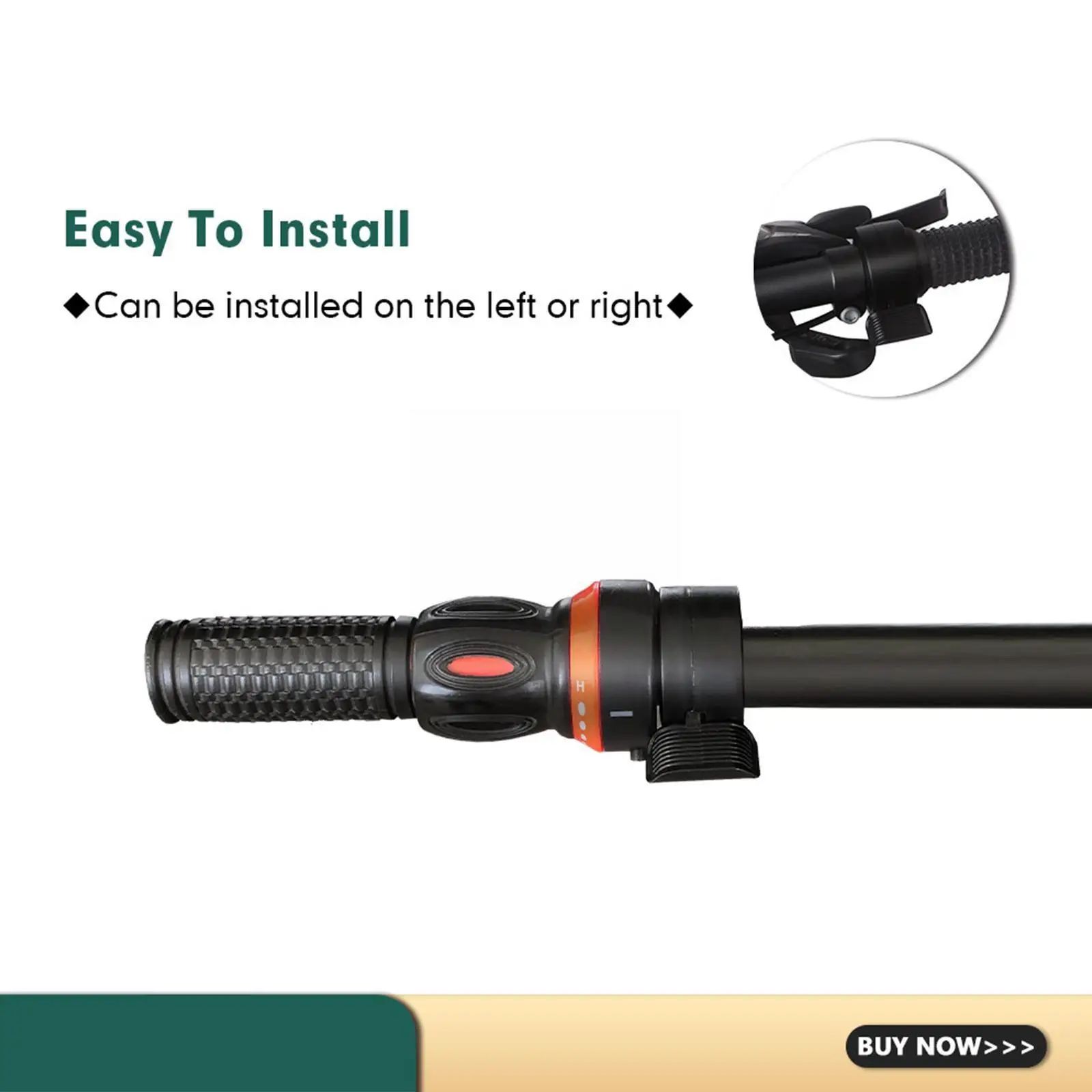 

Дроссельная заслонка для электровелосипеда, 130x дроссельная заслонка для большого пальца, Акселератор для электровелосипеда 12 В-72 в, электр...