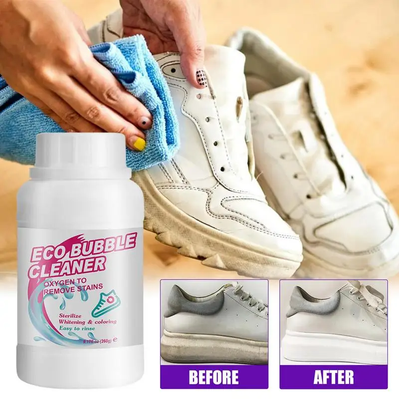 

Shoe Whitener For Sneakers White Leather Shoe Cleaner Sneaker Cleaners Effectively Removes Dirt Oxygen Decontamination For shoes