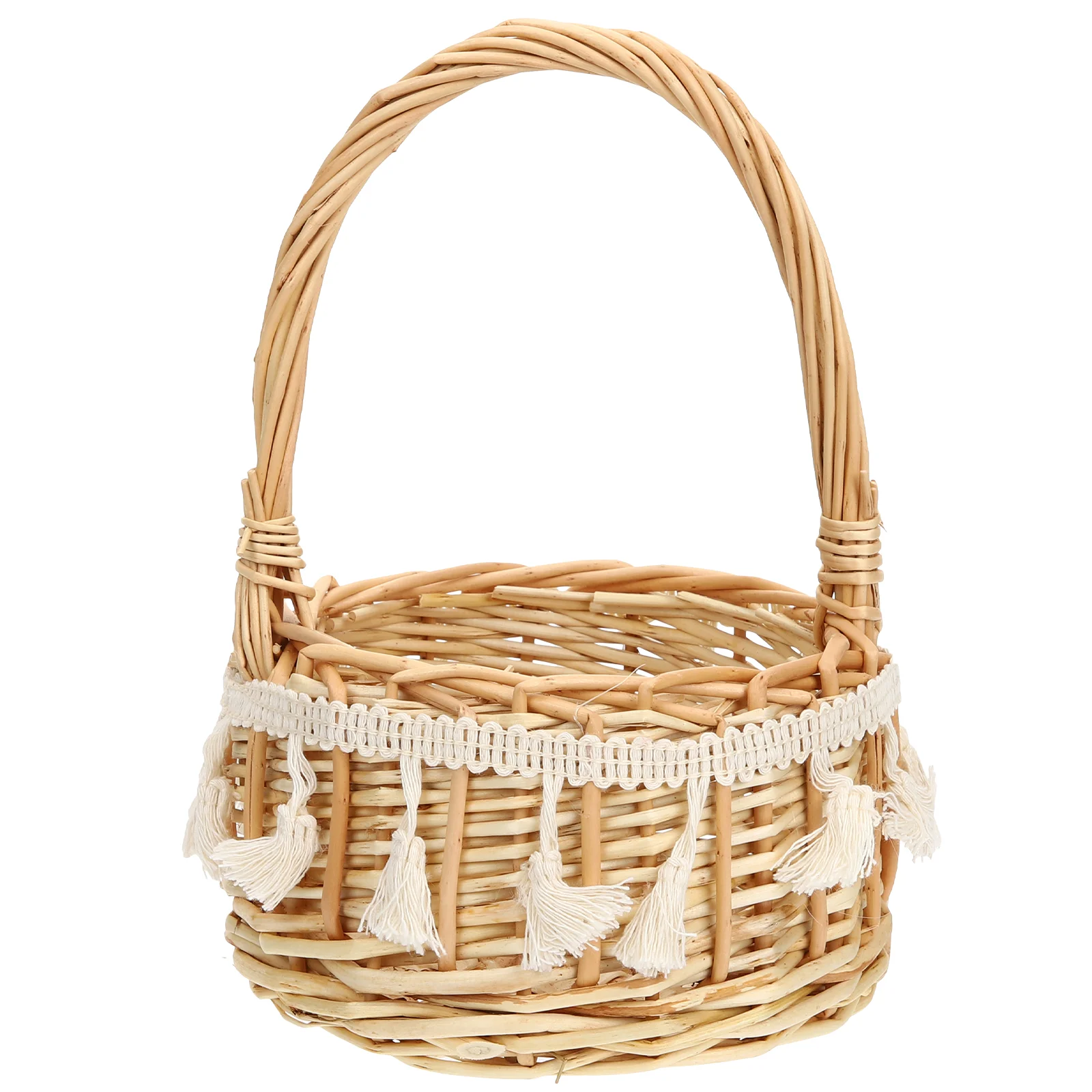 

Decorative Baskets Flower Basket Party Favors Basket Wicker Basket Flower Girl Basket Woven Storage Basket