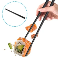 1 pair japanese chopsticks alloy non slip wood color sushi chop sticks set chinese gift family friends colleagues gifts