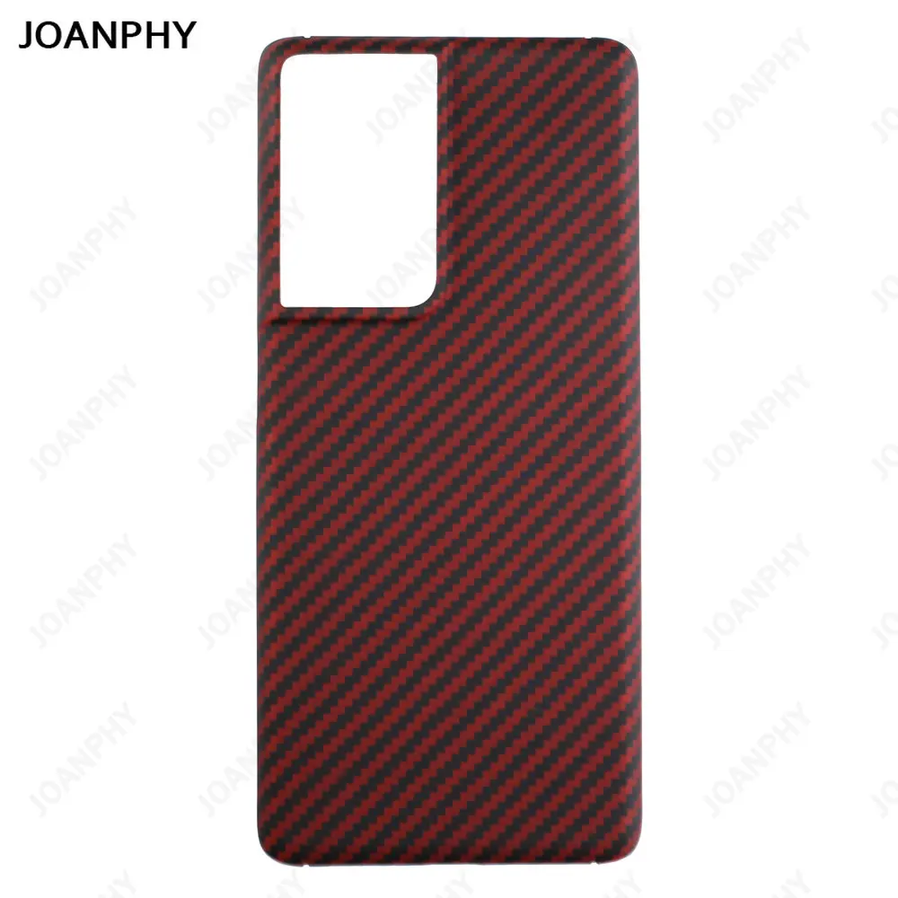 

Real Carbon Fiber Phone Case for Samsung Galaxy S21 Ultra Case Ultra-thin Anti-fall Aramid Fiber Cover for S21 Puls