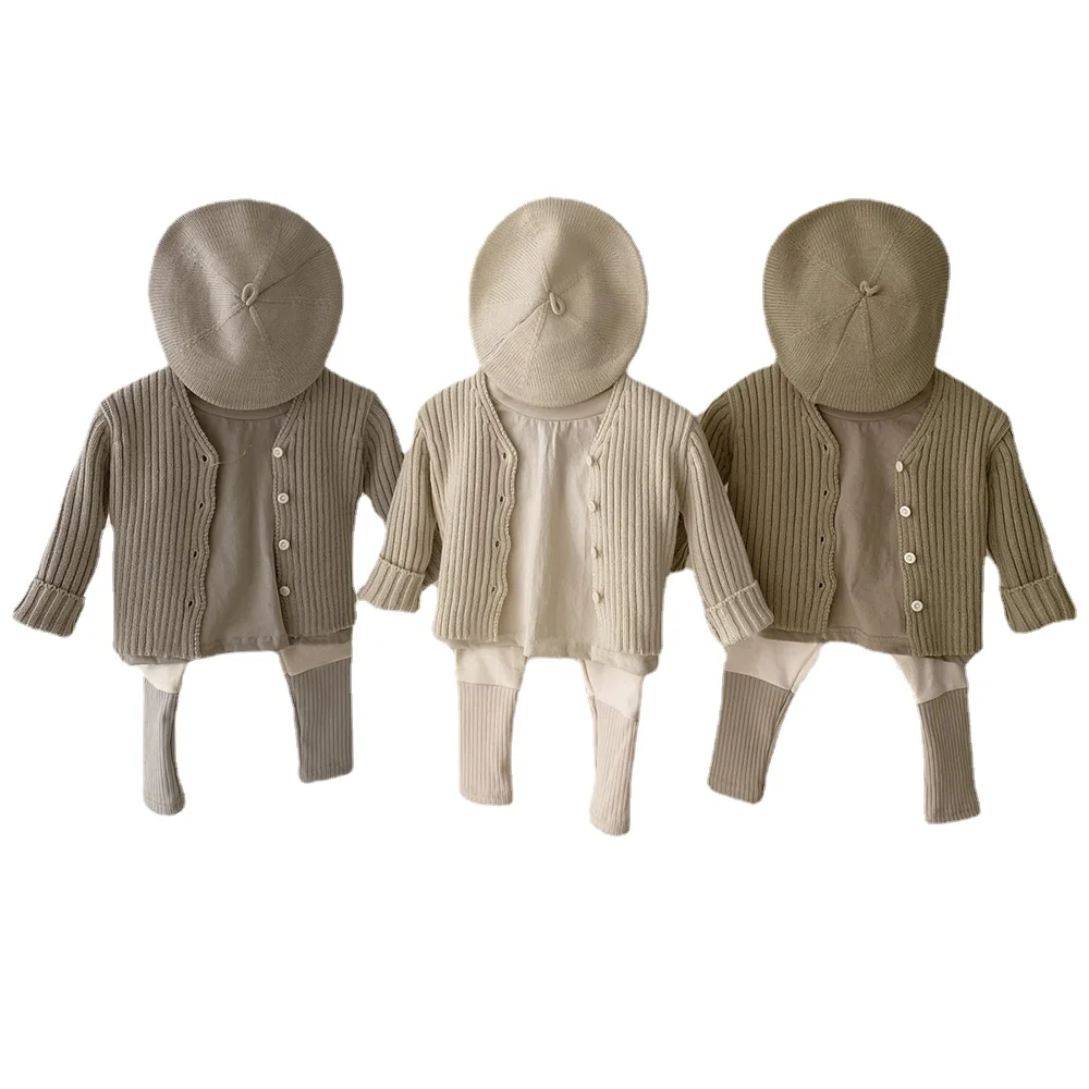 

Baby Girl Boy Sweater Coats Jacket Fashion Infant Girl Knitwear Baby Boy Sweaters Cardigan Toddler Kids Knit Coats