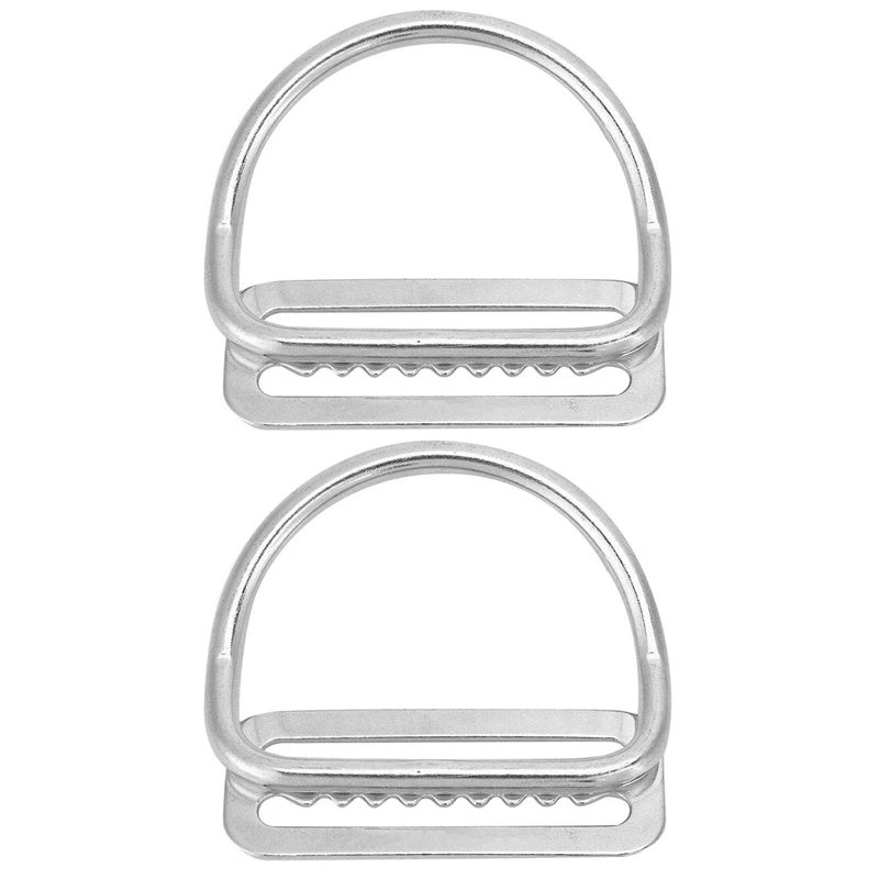 

Heavy Duty Scuba Weight Belt Keeper Stainless Steel D-Ring Underwater Diving Weight Belt Holder For Surfing Swimming