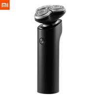 xiaomi mijia electric shaver s500 ipx7 waterproof men razor beard trimmer 3 head dry wet dual blade comfy clean with led display