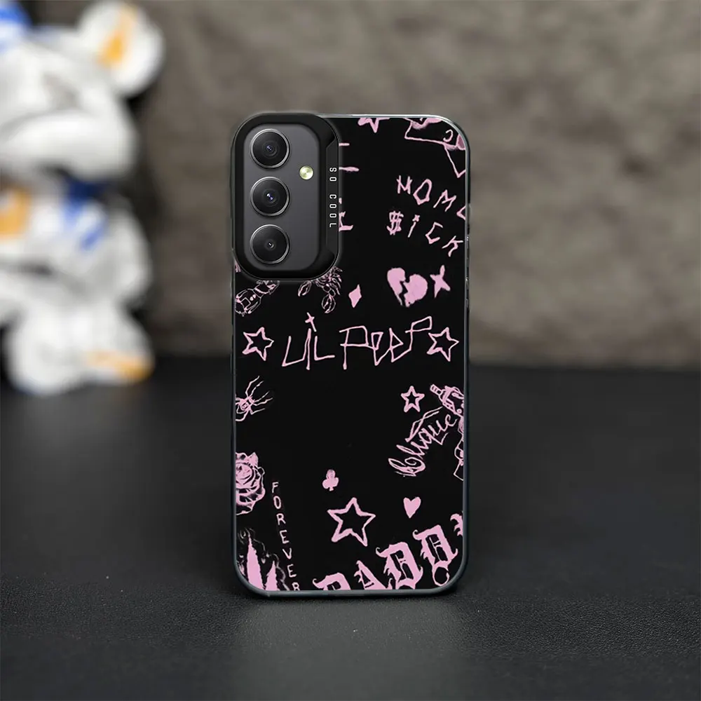 Чехол для телефона Rapper Lil Peep Hell Boy iPhone 12 11 13 14 15 16 Max Pro Plus Laser Cover