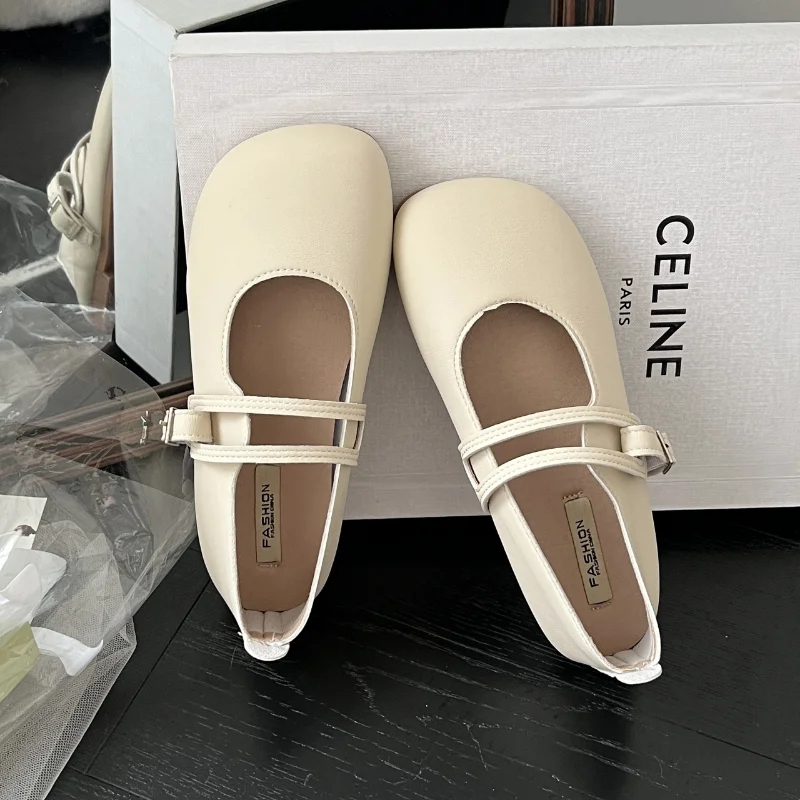 

Women's Flat Shoes 2022 Autumer New Fashion Single Shoes Women Casual Slip-on Mary Janes Shoes Women Zapatos De Mujer