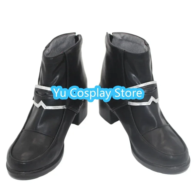 XSOLEIL Ver Vermillion обувь для косплея Vtuber реквизит из искусственной кожи Хэллоуин