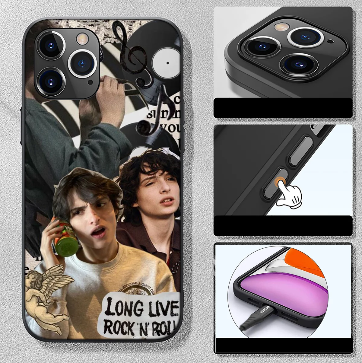 Новинка жесткий чехол для телефона с фрикционом Huawei Nova 5T 4E 3i 3 2 2i Y6 Y6P Y7 Y9 Honor 20 20s 9X 7C