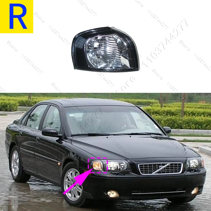 

Для 1999-2006 VOLVO S80 передний бампер, угловая лампа, указатели поворота (без лампы) 30698427 30698428