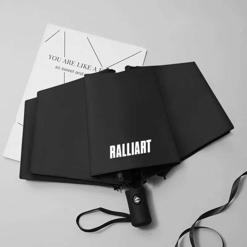 

Ветрозащитный двойной автоматический складной зонт, автомобильные Роскошные деловые зонты для Ralliart Mitsubishi Lancer EX Outlander ASX